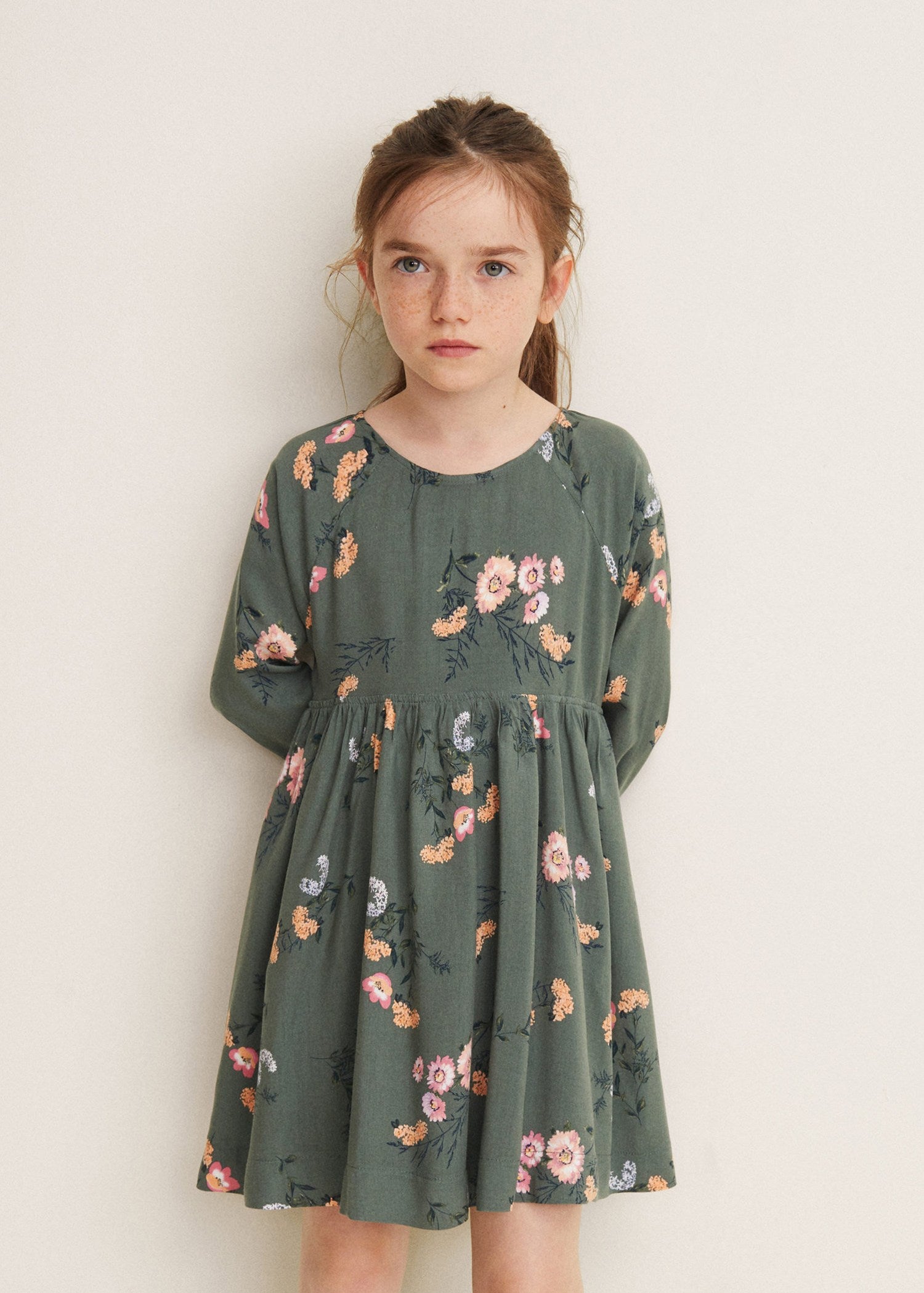 Stripe textured dress