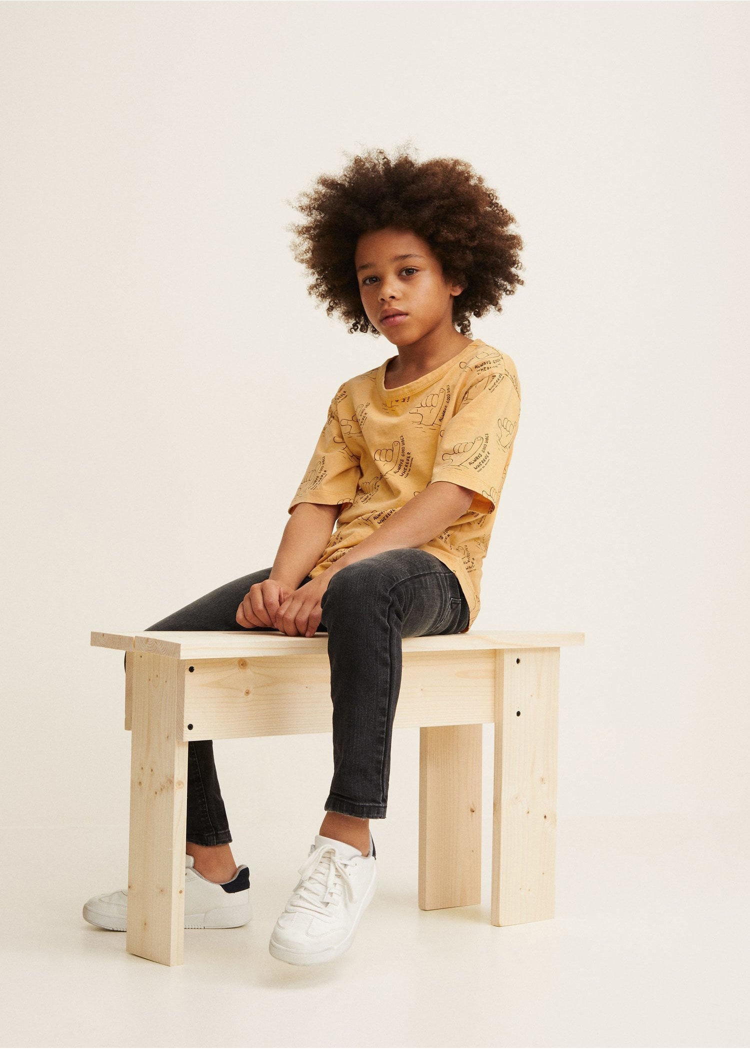 Medium denim overshirt