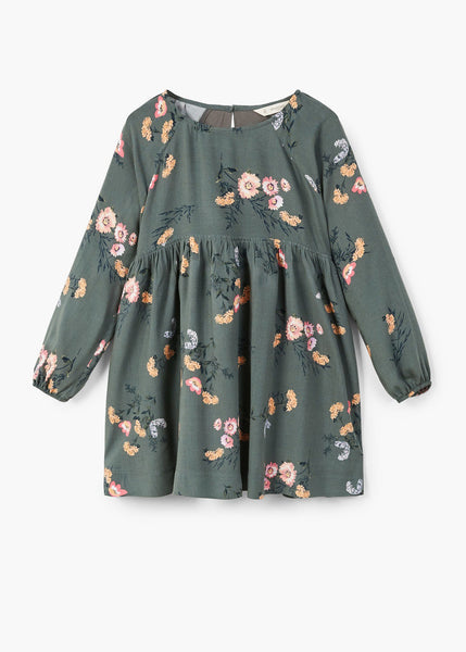 Stripe textured dress