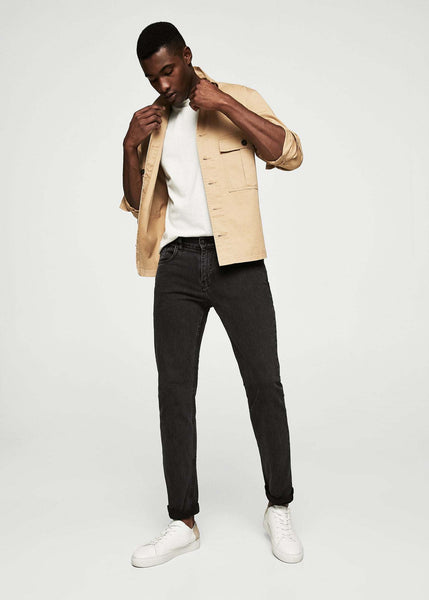 Slim-fit light wash Jan jeans